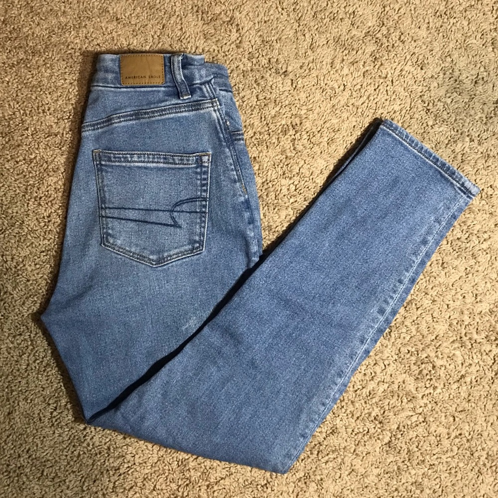 High Waisted Mom Jeans